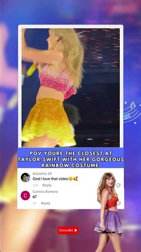 the closest way to watch taylor on stage #concerts