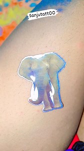 Elephant sticker reel 🥺 #reelsviral #sticker #reels #fbreels #trending #viral #usa Devi Bindi | Devi Bindi