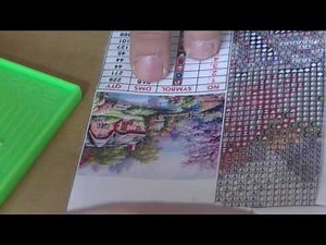 DP présentation de comment faire Diamond painting