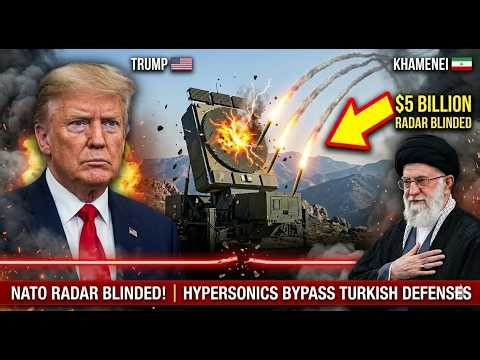 $5 Billion NATO Radar Blinded — Iran’s Hypersonics Bypass Turkish Defenses