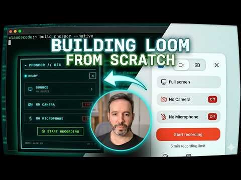 Building a Loom-Style Screen Recorder from Scratch with Claude