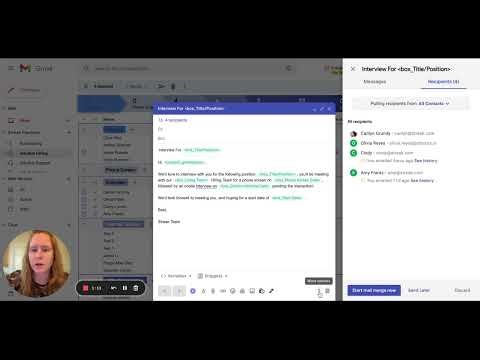 Mail merge stuck on "Starting..." - disable plain text mode