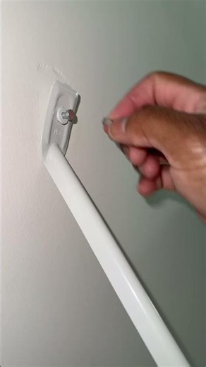 Remove wire shelving, now the screws and drywall anchors #diy #closet #makeover #home #shorts