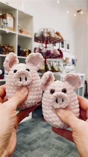 Make This Cute Squishy Pig - Free Crochet Pattern