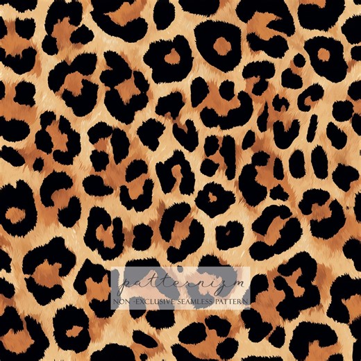 Leopard Seamless Pattern Digital Paper – Classic Animal Print With Brown and Black Spots for Fashion & Jungle Crafts - Etsy UK