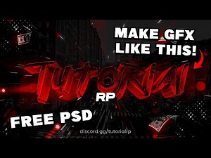 How to make FiveM GFX 2025 *FREE PSD*