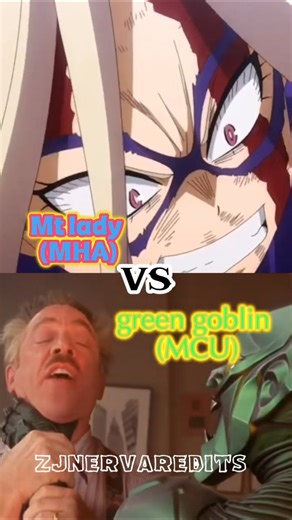 Mt lady vs green goblin #mtlady #greengoblin #mcu #mha