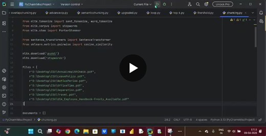 #python #nlp #generativeai #semanticsearch #machinelearning #learninginpublic | premchandh sk