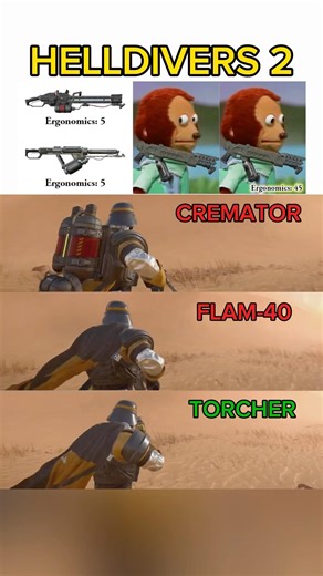 The Flame Weapon That Actually Has Good Ergonomics - Helldivers 2
