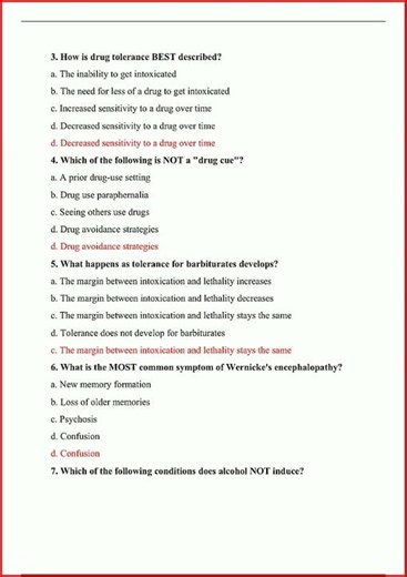 Cadc Exam Forms A B C 3 Actual Exam Versions Certified Alcoh video