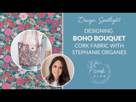 Behind the Scenes: Designing Boho Bouquet Cork with Stephanie Organes