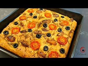 Focaccia Bread Recipe | No Knead Focaccia Bread | How to make Focaccia Bread at Home | OvalShelf