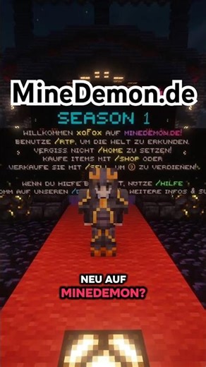 Minecraft MineDemon.de 5 Tipps | #minecraft #server #java #smp