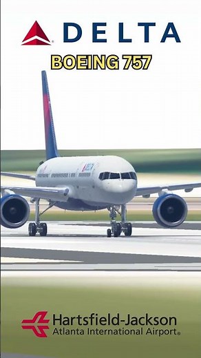 Delta Air Lines Boeing 757 Rockets Out of Atlanta in Infinite Flight! #shorts