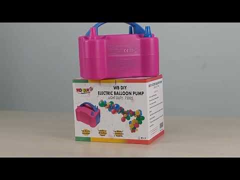Effortless Party Balloon Inflation with the WB DIY EP-73005 Electric Balloon Pump!