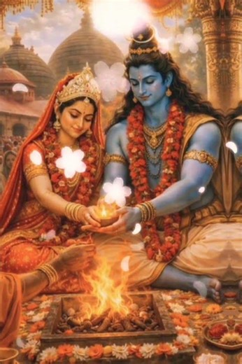 #shivratrispecial 🙏🚩🙏🙏#shivshakti vivah 🙏🙏🙏