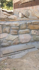Stone foundation - Siedlisko Damdyla #siedliskodamdyla #homerenovation