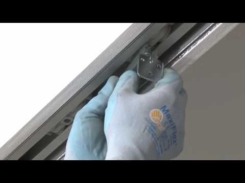 How to Install the door on an Eclisse pocket door system.