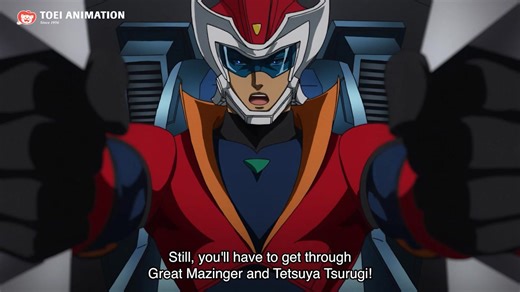 You'll have to get through Great Mazinger and Tetsuya Tsurugi! 🤖💥 Today in 2018, the film Mazinger Z: Infinity premiered in Japan. Share this with a mecha fan to celebrate. | Toei Animation