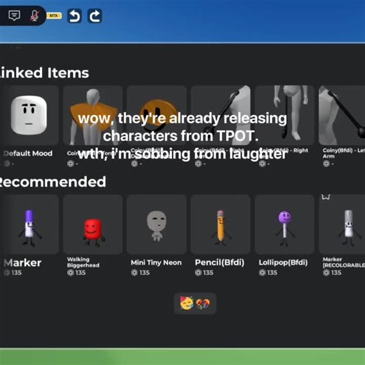#roblox #bfdi #bfb #tpot #four #two #catalogavatarcreator #freaky #fypシ゚viral #fyppp #robloxbundle #robloxcharacters #bfdicharacters (?re-uploading?)