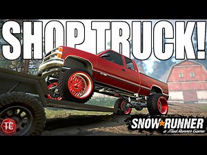 SnowRunner: BUILDING My NEW Chevy K3500 SHOP TRUCK! RP