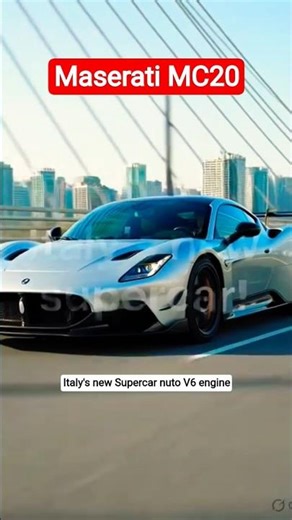 Italy’s New Supercar: MC20 🇮🇹