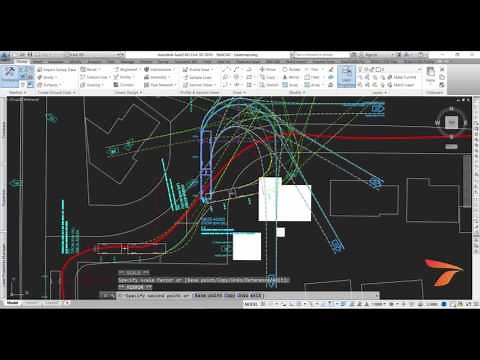 Vehicle Turning Radius in dwg or dgn - Turning Templates