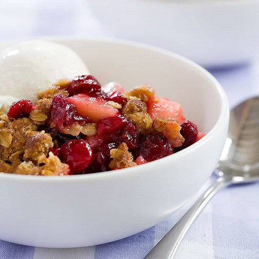 Cranberry-Apple Crisp | America's Test Kitchen