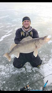 ❌Official TANK-A-SORUS: 33.75 inches and weighing 15.5lbs‼️‼️‼️🎥HT Pro Staffer Brian Clemen of ClemenOutdoors🧊🐟🎣 #htenterprises #icefishing #htent #htice #icefish #fishing #ice #hardwater #ht #fishin #teamht #letsgofishing #fishin #fishon #montana #ice #personalbest #walleye #tank #trophyfish #walleyefishing #strikerpro #hookedup | HT Enterprises Inc