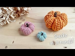 Dreamy mini crochet PUMPKINS ✨ | Easy tutorial and WOW results!