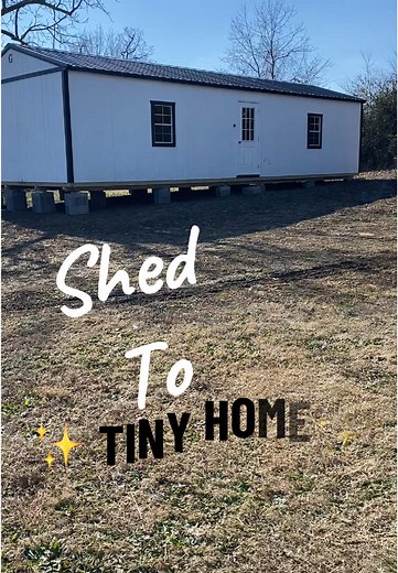 Transforming a 16x40 Shed into a Tiny Home