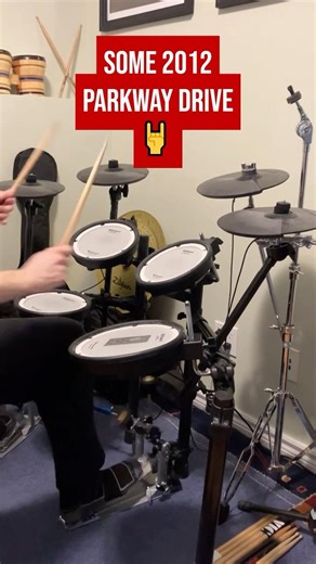 Parkway Drive Throwback Double Kicks Drum Cover #metalmusic #doublebass #parkwaydrive #metalcore