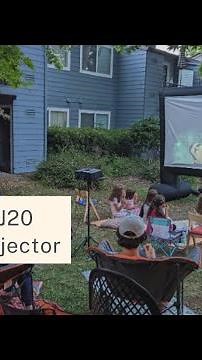 NexiGo PJ20 Outdoor Projector Review | Movie Projector with WiFi and Bluetooth 5.1