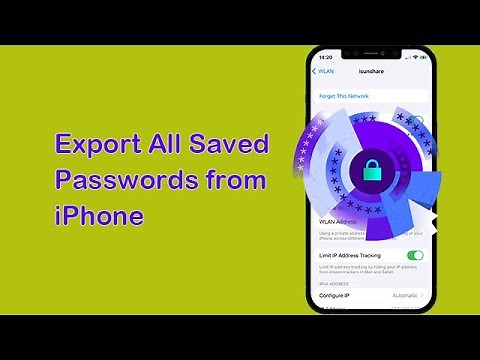How to Export All Saved Passwords from iPhone
