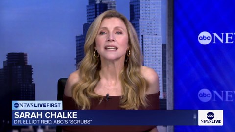 Why returning to 'Scrubs' gave Sarah Chalke 'goosebumps'