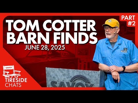 Tom Cotter on Barn Finds⏐ Tireside Chat ⏐ SAVOY AUTOMOBILE MUSEUM