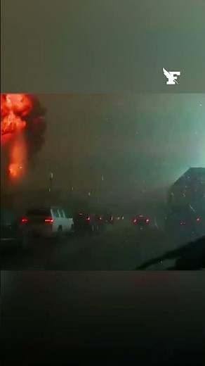 États-Unis: un orage violent déclenche l'explosion d'un transformateur électrique