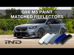 DIY: BMW G9X M5 Painted Front Reflector Install