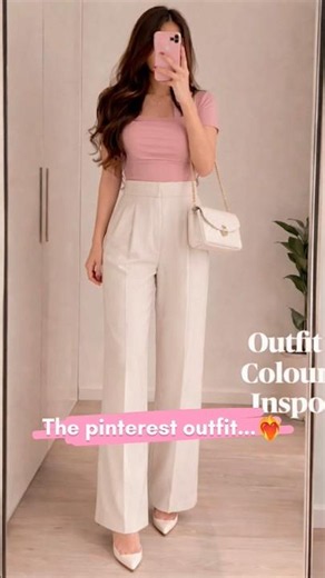 How to Style Wide Leg Trousers ✨ | Elegant Office & Casual Outfit Ideas #shorts