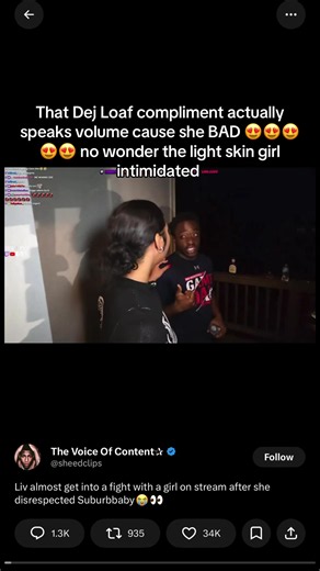 Light skin was scared 💀💀💀 | liv and dej loaf