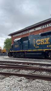 43K views · 1.8K reactions | CSX 1507 at the B&O Museum #CSX1507 #GEP15T #CSXTransportation #BORailroadMuseum #RailroadHistory #DieselLocomotive #TrainLovers #BaltimoreTrains #AmericanRailroads #HistoricRailroads #RailfanPhotography | Train Lovers | Facebook