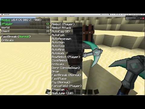 How to use Nodus Client + Minecraft new Server