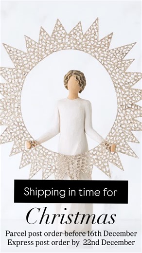 The Shabby Shed on Instagram: "🎄📦 A little reminder! Get your orders in before the 2025 AusPost Christmas cut-off dates so your gifts arrive in time ✨ 📮 Regular Post: Order by 16 December 2025 🚀 Express Post: Order by 22 December 2025 Shop now at @theshabbyshedgifts and avoid the last-minute rush! #auspost #christmasdelivery #cutoffdates #christmasgifts #willowtreefigurines #theshabbyshed #aussiesmallbusiness #christmasgiftsaustralia #giftideasau #supportsmallbusiness #willowtreenativity #gi