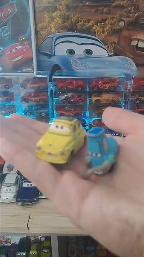 LUIGI AND GUIDO 🟨🟦 #cars #cars2 #lightningmcquee