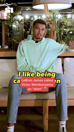Victor Wembanyama's Reaction to LeBron Calling Him Alien