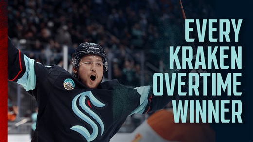 Every Kraken Overtime Winner