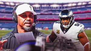 Brian Dawkins gives Brandon Graham his flowers after Eagles retirement