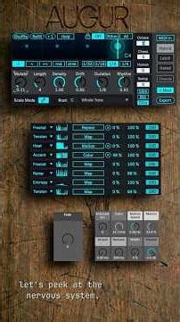 Augur: an evolving sequencer powered by a living physics engine. #ableton #sounddesign
