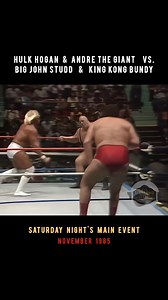 Hulk Hogan & Andre the Giant vs. Big John Studd & King Kong Bundy All rights go to WWE. | Usapang Wrestling TV