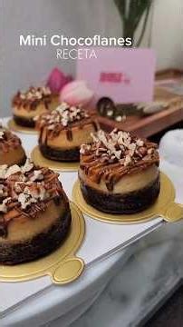 Mini chocoflanes 🩷 Receta completa 🥰 #postrecasero #chocoflan #dessert #receta